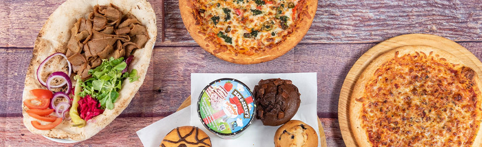 Order a range of exciting dishes from No 1 Pizza